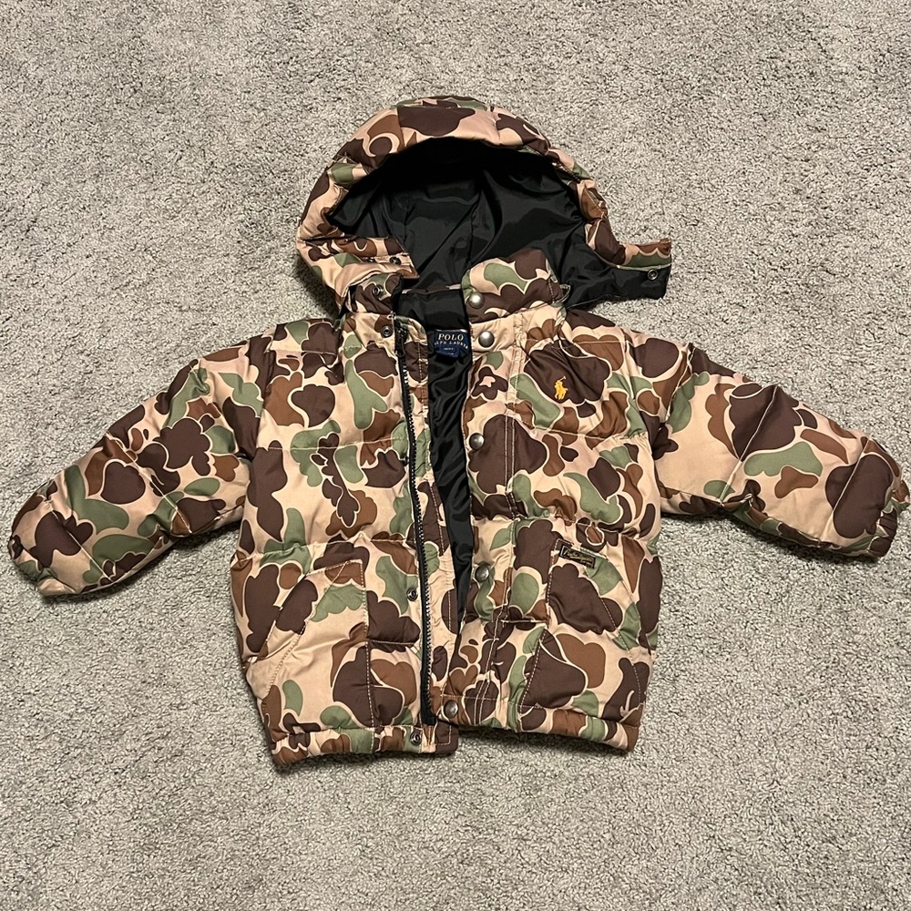 Ralph Lauren toddler puffer coat